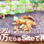 プレミアム100万だらぁSiteで再び【キャンプ飯】富士見の丘オートキャンプ場【ソロキャンプ】