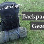 バックパック キャンプ ・ ソロキャンプ ギア 道具 装備 紹介 2022 / Backpacking Gear List 2022