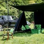 【こだわりキャンプ道具】歴4年緑に染まるキャンプ🏕空気だけでテントが⁉︎⛺️