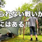 【ソロキャンプ】DDタープ泊！夏の天敵には負けられない！青森県 新郷村 間木ノ平グリーンパーク。