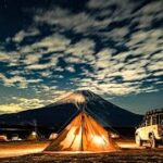 【ソロキャンプ】真冬のふもとっぱらで富士山と絶品ダッチオーブン料理/ほうとう・ジャンボつくね・カプレーゼ