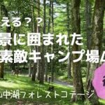 【初心者キャンプ】山中湖フォレストコテージで鹿に会える⁇ 絶景に囲まれた素敵キャンプ場Δ