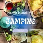 Hermit Island, ME Camping! Cooking!!/メイン州二人キャンプ料理!　#duo-camping #campingcooking #nycvlog #spanish