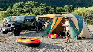 【キャンプ初心者】サーフィン仲間といく最高の夏休み！