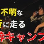 【閲覧注意】アル中キャンプ女子が酒を大量摂取した結果..