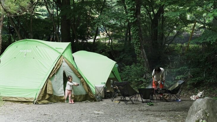 【ファミリーキャンプ術】このモンベルテント本当は○○!?🏕子供に安全キャンプスタイル🔥