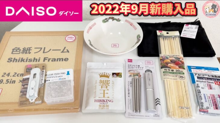 100均キャンプ道具▼ダイソー2022年9月に購入したギア+α▼大物YouTuberのサインを飾ってみた