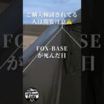 【Instagram 13万回再生】FOX-BASEが死んだ日（閲覧注意⚠️）#futurefox #キャンプ道具 #shorts