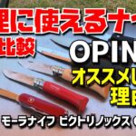 【料理用ナイフの選び方】キャンプ料理に使えるナイフを徹底比較！OPINELはオススメしない理由！？（オピネル、モーラナイフ 、ビクトリノックス、Gサカイ）