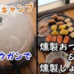 スモーキングガンで簡単燻製醤油＆おつまみ作り 【キャンプ料理/camp cooking】/ Smoked soy sauce & appetizers by Smoking gun