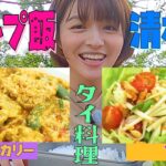 【清水アナ×キャンプ飯】キャンプでタイ料理に挑戦！！！