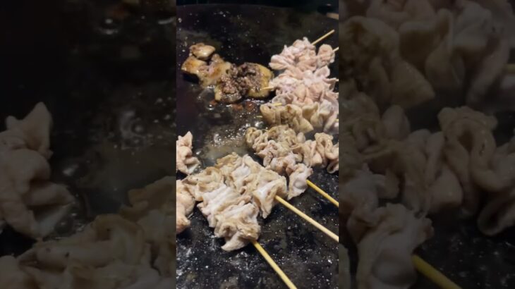 《キャンプやまき》焚き火でバカ鉄板をチンチンにしてホルモンを豪快に焼き上げ、呑みまくる夜。#キャンプ #ソトメシ #やまき#キャンメシ#キャンプ飯 #キャンプ道具