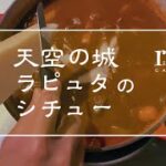 【冬キャンプ料理】温かいジブリ飯　天空の城ラピュタのシータが作るビーフシチューをルクルーゼの鍋で再現【おしゃれレシピ】