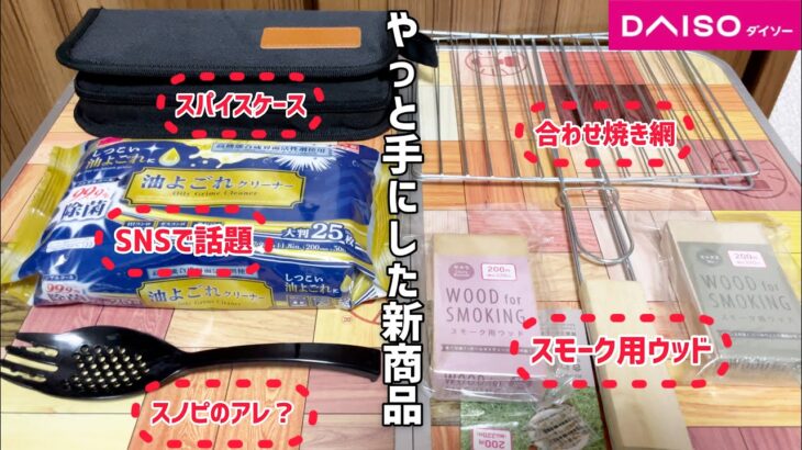 【100均キャンプ道具】ダイソーの新商品やっと手に入れたのでご紹介します！