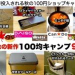 どんどん新作！秋の100均キャンプ９選【キャンプ道具】ソロキャンプ　ファミリーキャンプ