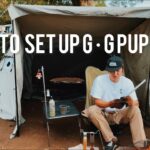 キャンプ道具▼Amazonで買える高機能TCパップテントGOGlamping「G・G PUP」設営動画