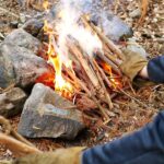 【ソロキャンプ】滝沢園の林間で直火テント泊🏕キャンプ料理 キャンプ飯 solo camping cooking wagyu outdoorcooking