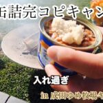 【簡単缶詰キャンプ飯】サバの水煮の缶詰をアレとアレで甘辛く