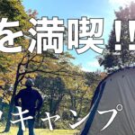 ソロキャンプの過ごし方。青森県 七戸森林公園キャンプ場。