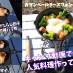 キャンプ動画で見かけた人気料理を河原で作ってみた！【Ninja650　モトブログ】