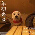 【犬とキャンプ】冬到来！ベルテントとあっつあつ土鍋料理で愛犬とぬくぬくキャンプ〜Dog Dept Garden Resort安房白浜