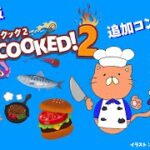 【オーバークック2】追加コンテンツ・キャンプ料理のステージを進めます【深夜配信】