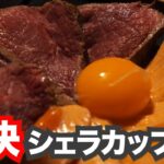 【３分キャンプ】ローストビーフ×サーモン丼を満喫#２【ASMR】