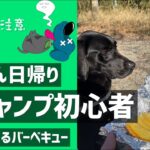 かんたん日帰り、犬キャンプ初心者