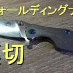 【キャンプ道具】フォールディングナイフを買ったら秀逸すぎたので紹介させて！