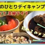 【新型アトレー】【軽ワゴン】アラフィフ がひとりで行くデイキャンプ/初メスティンでタコ飯🐙