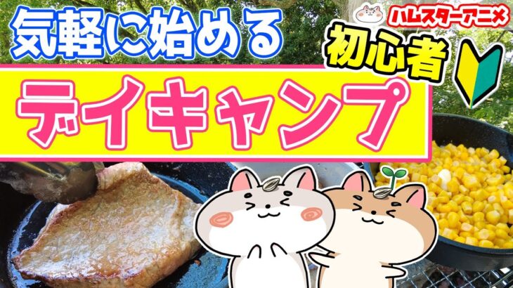 【デイキャンプ】初心者でも気軽に始めるデイキャンプ！【バーベキュー】