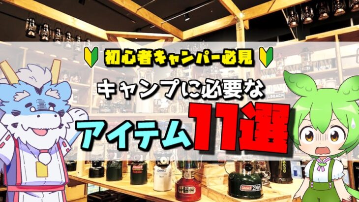 初心者キャンパー必見！初キャンプで必ず持っていくべきアイテム11選！