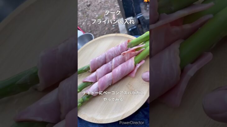 【タークフライパン】一生使えるかも？#キャンプ #料理 #焚き火 #野菜 #shorts  #camping  #cooking