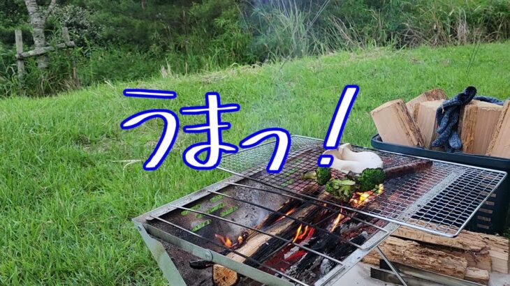 初心者ソロキャンプ（芦原高原キャンプ場）