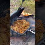 キャンプ料理研究家のホットサンド焼きそば