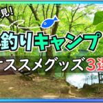 【初心者必見】キャンプを楽しくする３つのアイテム紹介！【釣りキャンプ】