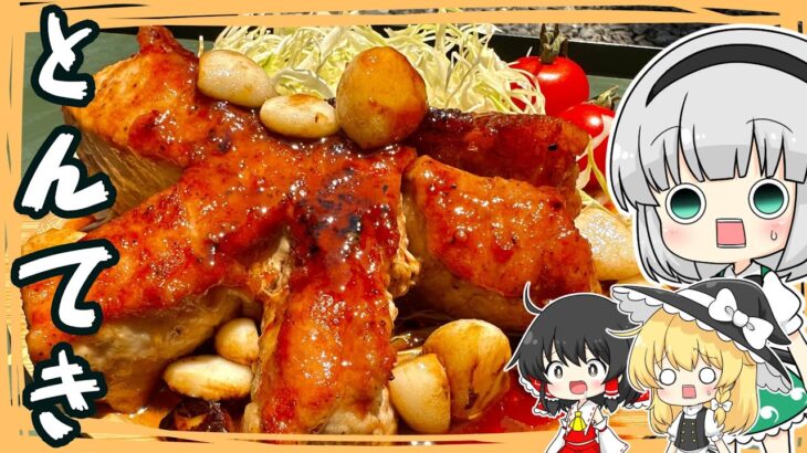 【キャンプ飯】妖夢はグローブトンテキを作るみょん！【ゆっくり実況】