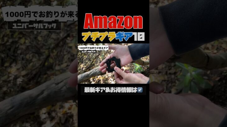 【キャンプギア⁉️】Amazonで買えるプチプラ便利ギア10選 #キャンプギア #ソロキャンプ #キャンプ道具