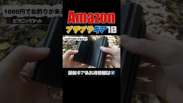 【キャンプギア⁉️】Amazonで買えるプチプラ便利ギア10選 #キャンプギア #ソロキャンプ #キャンプ道具