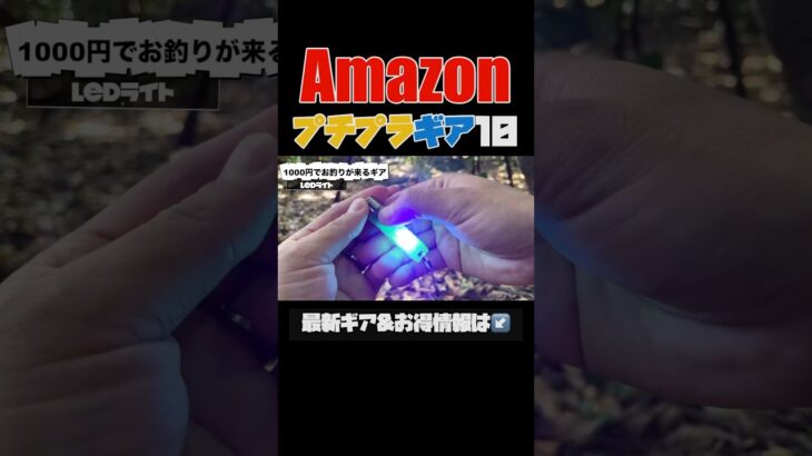 【キャンプギア⁉️】Amazonで買えるプチプラ便利ギア10選 #キャンプ道具 #キャンプギア  #ソロキャンプ #amazon