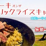 【北海道キャンプ】無職になったのでステーキオンザガーリックライスを食べに大岸シーサイドキャンプ場へ