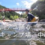 夏休みに最高！　高知県　安田川アユ踊る清流キャンプ場　その二