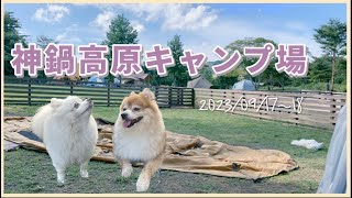 【キャンプ】1年ぶりのキャンプ！神鍋高原キャンプ場