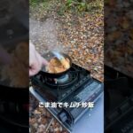 apodのミニ中華鍋でキムチ炒飯。キャンプ料理家のキャンプ飯⛺️