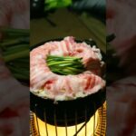 【キャンプ飯】炊き肉知ってる？ pork hot pot🍲 日本火锅　일본 냄비 #cooking #foodie #food #asmr #camp #캠프 #營地 #露營