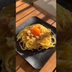 #カルボナーラ#carbonara#パスタ#Pasta#チーズ#Cheese#たまご#egg #camp#camping#outdoor#キャンプ#キャンプ飯#キャンプ料理#food#ご飯#メシ#飯