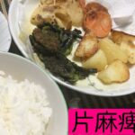 ［キャンプ場🏕️で取れたわらび］#片麻痺料理#片麻痺 #高次脳機能障害 #片麻痺youtuberの会