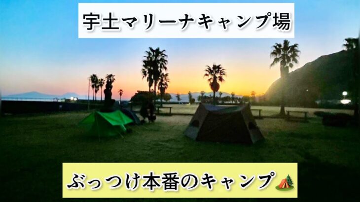 数十年ぶりのキャンプ🏕️初心者🔰同様のぶっつけ本番のキャンプ⛺️途中素敵な光景に出会えました！