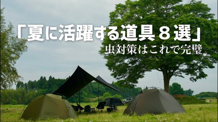 「夏に活躍する道具8選」夏のキャンプはこう過ごせ！極上ハイボール&唐揚げで昇天