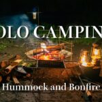 【Solo Camping】焚き火とハンモックでシンプルなキャンプをのんびりと愉しむ ASMR